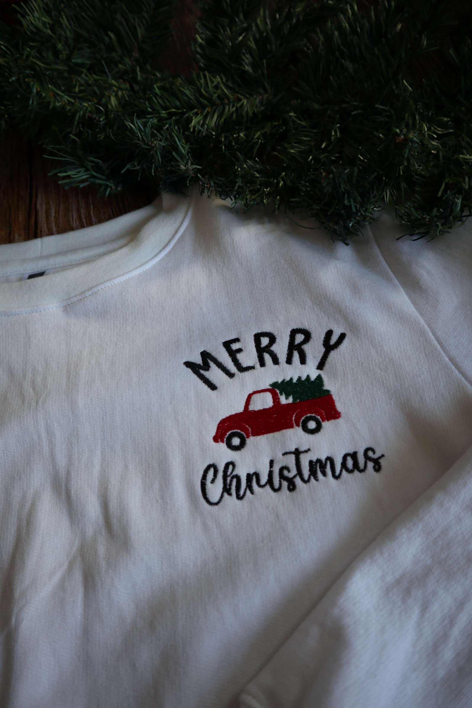Christmas Truck - Dale Raine Christmas Crew Neck Sweater